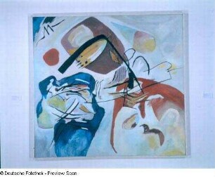 Improvisation No 27, 1976 : Kopie nach Kandinsky, Wassily: Improvisation No 27, 1976. Acryl auf Leinwand; 123 x 144 cm. Dresden-Neustadt: Kunst Haus, Ausstellung International Exhibition of Modern Art und The Museum of American Art. 05.09.2004 - 21.11.2004