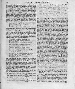 Gaudy, F. F. v.: Schild-Sagen. Glogau, Leipzig: Heymann 1834