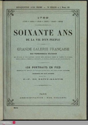 Volume 1: 1789