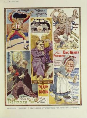 Mr. Punch "presents" a few screen opportunities for prominent aspirants