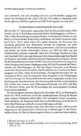 Kontinentalsperre und französische Herrschaft