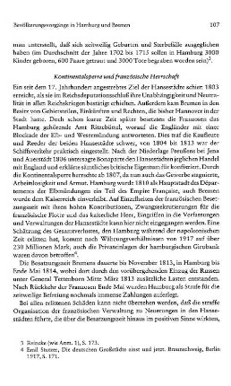 Kontinentalsperre und französische Herrschaft