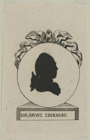 Bildnis des Johann August Eberhard