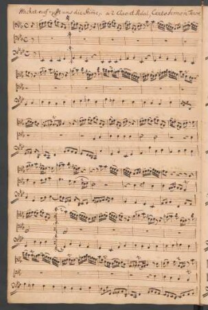 Wachet auf ruft uns die Stimme; org; Es-Dur; BWV 645