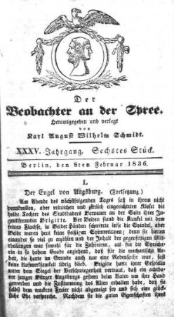 6. Stueck, 8. Februar 1836