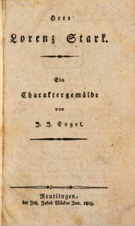 Herr Lorenz Stark
