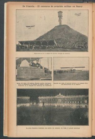 De Francia.- El concurso de aviación militar en Nancy