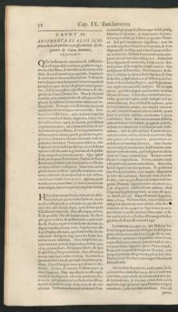 Caput IX. Argumenta Ex Aliis Scripturae locis ...