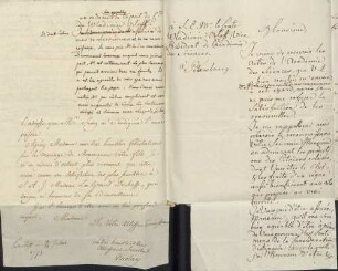 Karoline Luise von Baden an Wladimir Grigorjewitsch Orlow (ohne Ort)