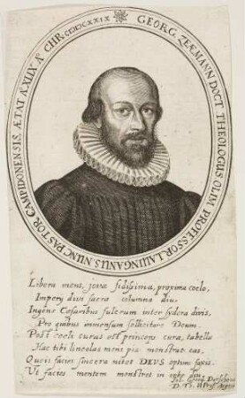 Georg Zeämann, Prediger in Kempten