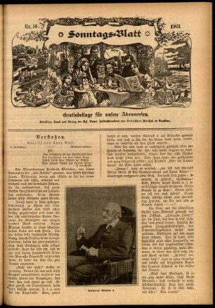 Ausgabe vom Sonntag, den 20. April 1902.