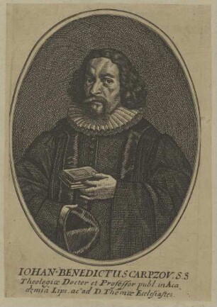 Bildnis des Johan=Benedictus Carpzovius