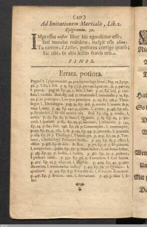 Errata. potiora.