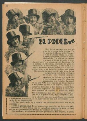 El poder de la sonrisa