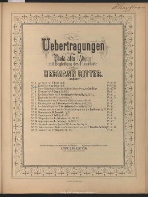 2: Elegie : op. 10