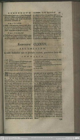 Responsum CLXXXV.