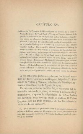 Capítulo XV. Gobierno de D. Fernando Valdés ...
