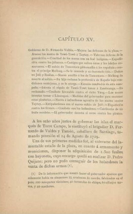 Capítulo XV. Gobierno de D. Fernando Valdés ...