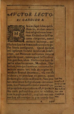 Ordinis Praemonstratensis Chronicon : In Qvo Coenobiorvm Istivs Instituti per orbem Christianum Origines, viri item sanctitate scriptisque illustres fideliter recensentur