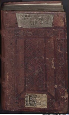 Sermones Bertra[n]di de tempore. et de sanctis. una cum quadragesimali epistolari, [1]. [Sermones de tempore]. Pars hyemalis