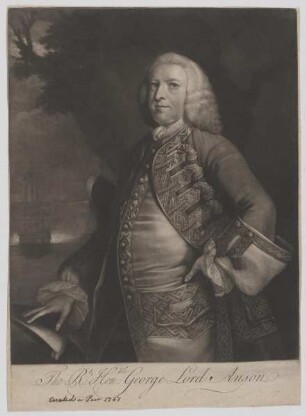 Bildnis des George Anson