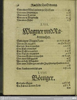 LVII. Wagner und Rademacher