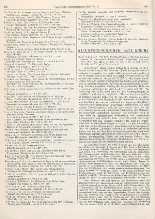 844-845 [Rezension] Carrington, Philip, The early Christian Church
