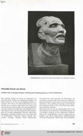50: Polnische Kunst von heute : anläßlich der in deutschen Städten stattfindenden Wanderaustellung