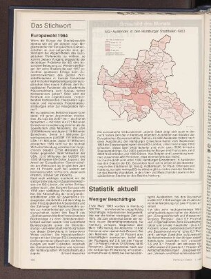 EG-Ausländer in den Hamburger Stadtteilen 1983