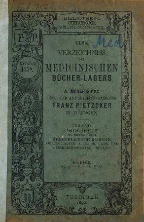 Katalog. 155,b,[2.] 1892 = Abth. 4