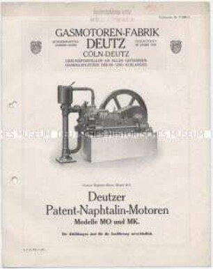 Motoren Modelle MO und MK