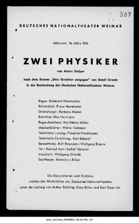 Zwei Physiker