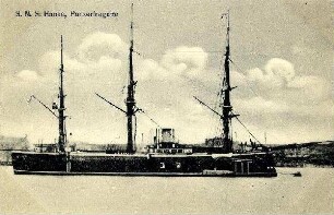 Kriegsmarine - SMS "Hansa", Panzerkorvette
