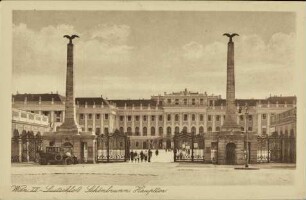 Wien, XII. – Lustschloss Schönbrunn. Haupttor.