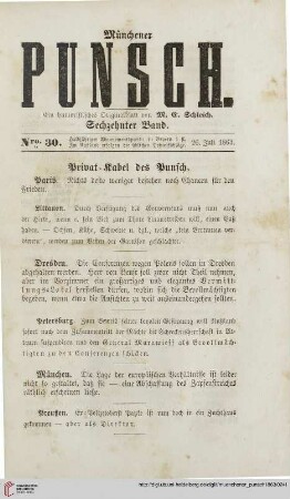 Nro. 30 (26. Juli 1863)