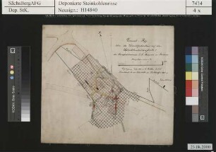 Fritzsche, Johanne Christliebe, Steinkohlenwerk, Bockwa, Schachtfestenbaue auf dem Schichtenkohlenflöz 1