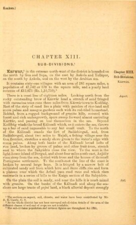 Chapter XIII. Sub-divisions