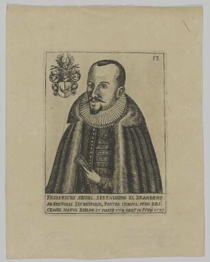 Bildnis des Fridericus Seidel