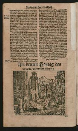 Am dritten Sontag des Advents/ Evangelium ...