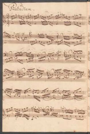 Präludien und Fugen; cemb; a-Moll; BWV 865
