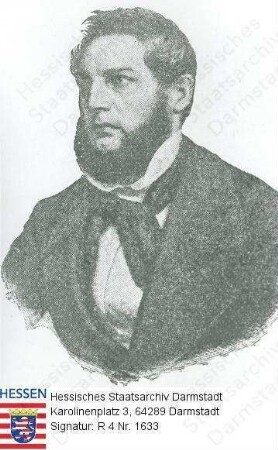 Zitz, Franz, Dr. jur. (1803-1877) / Porträt, Brustbild
