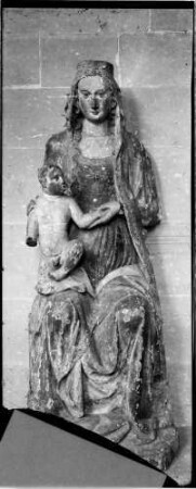 Konstanz Münster Thronende Muttergottes (um 1500)