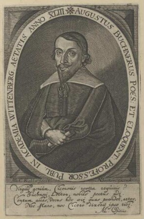 Bildnis des Augustus Buchnerus