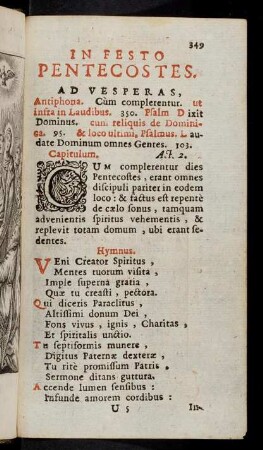 349-357, In Festo Pentecostes