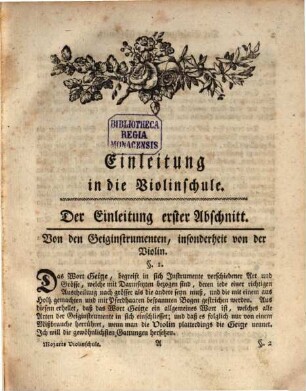 Leopold Mozarts gründliche Violinschule : mit vier Kupfertafeln und einer Tabelle