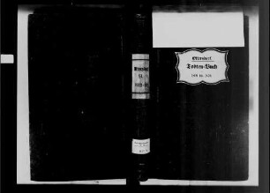 Ottersdorf, katholische Gemeinde: Sterbebuch 1809-1869