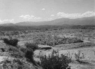 Das eritreische Hochland : Blick auf eines Bergkette des eritreischen Hochlands