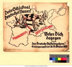 Originaltitel: Dein Schicksal Deutscher Bauer! Wehre Dich dagegen durch Das Deutsche Volksbegehren!