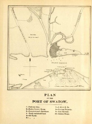 Plan of the port of Swatow