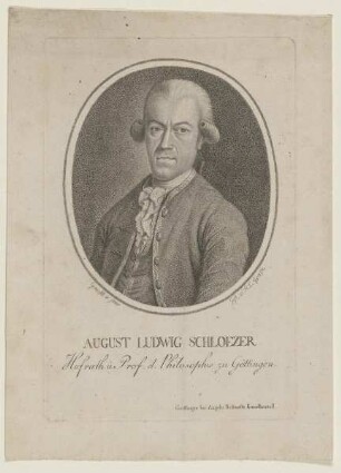 Bildnis des August Ludwig von Schloezer